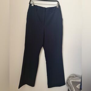 Worthington Navy Wide-Leg Dress Pants